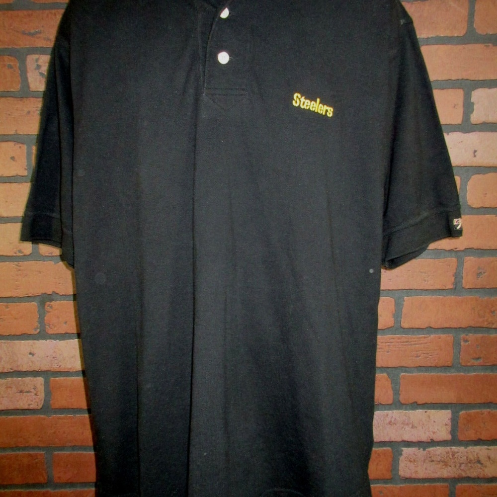 CUTTER & BUCK PITTSBURGH STEELERS SHORT SLEEVE